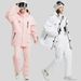 Kuangjian Waterproof Ski Suit Set For Men & Women – Windproof Snowboarding Jacket & Pants | Thermal Winter Sports Gear For Single_desvips.com