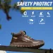 The Fashionable Mens Insulated 6KV Safety Shoes Are Waterproof Puncture Slip Resistant Comfortable And Breathable 250122_desvips.com