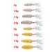 Lure Bait Metal Flat Shock Horse Mouth Sequins Upturned Mouth Black Fish White Bass Hard Bait Fish Bait Fishing Gear Products_desvips.com