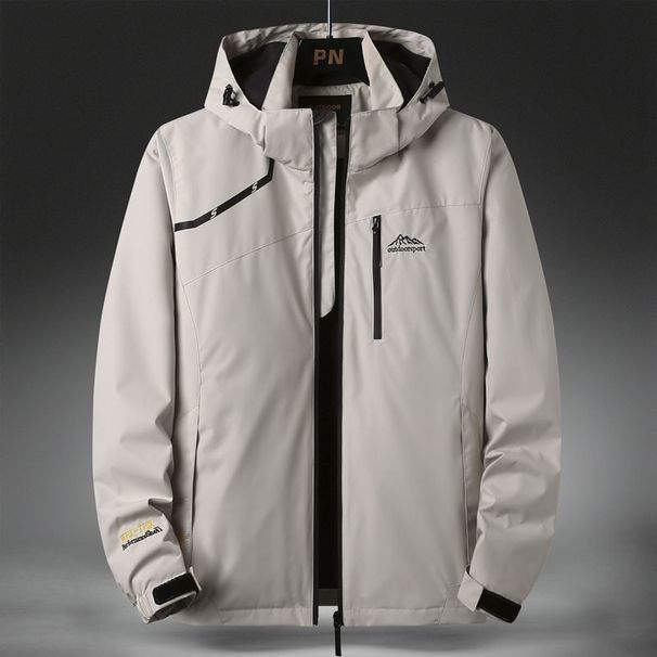 Outdoor Men's Spring And Autumn Ski Breathable Wear-resistant Couple's Hiking Jacket Women's Thin Windbreaker Coat_desvips.com