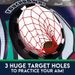 Three Hole Inflatable Football Ball Frame, Children's American Football Throwing Game Target, Inflatable Tumbler Toy_desvips.com