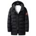 Cross-border Winter European And American Men's Thickened Warm Medium And Long Hooded Clothes Tiger Head Chapter Boy Loose Coat Men_desvips.com