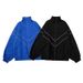 Trendy Brand Solid Color Reflective Sports Autumn Winter New Loose Fit Unisex Windbreaker Versatile Casual Couple Jacket_desvips.com