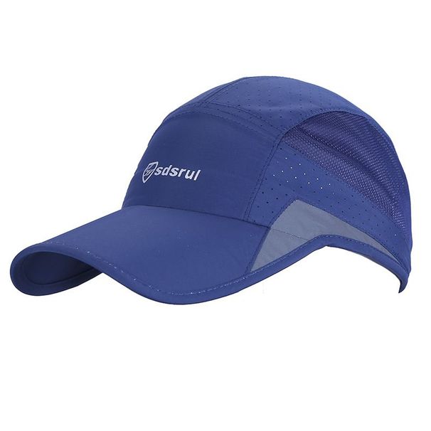 Men Fashion Quick-Dry Baseball Summer Mesh Breathable Lightweight Outdoor Duckbill Cap Sports Running Sun Protection Hat_desvips.com