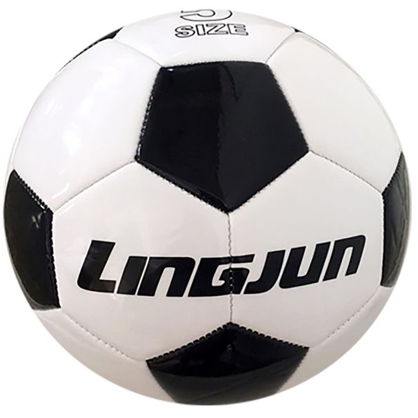 Wholesale Training Soccer Ball Size 4 - Durable PU/PVC Machine-Stitched Football For Schools & Youth Sports (Black & White Checker Design)_desvips.com
