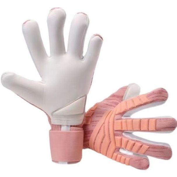 Ins Goalkeeper Gloves, Pink Finger Protection, Student Youth Football Equipment, Professional Goalkeeper Gloves_desvips.com