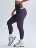 High Elasticity Women's Yoga Pants High Waisted Slimming Peach Hip Sports Fitness Pocket Fitness Pants_desvips.com