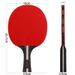 Telescopic Black Four Rackets Six Balls Net Frame Set Table Tennis Racket_desvips.com