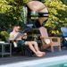 Nevilywood Adirondack Chair, HDPE Folding Outdoor Chair In Black_desvips.com