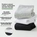 Men's Summer Thin Mid Calf Sports Socks Sweat Absorbing Odor Resistant Antibacterial Pure Cotton Long Socks_desvips.com