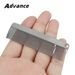 Portable Comb Titanium Alloy Combs Keychain Accessories Outdoor Small Tool_desvips.com