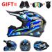 Motorcycle Off Road Helmet, Full Face Helmet, Mountain Bike Slow Speed Riding Safety Helmet._desvips.com