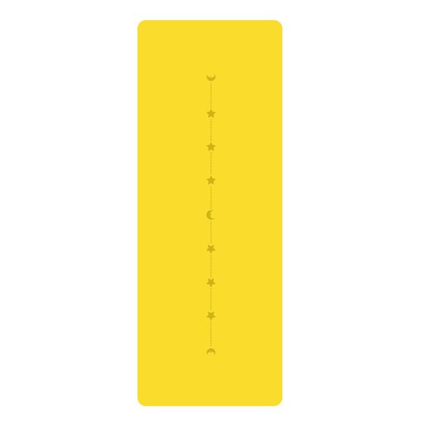 Star Moon Edition PU Natural Rubber Yoga Mat Sports Fitness Anti Slip Tyrant Mat Thickened Home Yoga Mat_desvips.com
