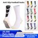 Mid Calf Football Socks Design Sweat Wicking Odor Resistant With Added Adhesive And Non-Slip Dots Sports & Outdoor Accessories_desvips.com
