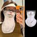 Cycling Face Mask Cycling Sunscreen Mask Orange Cat Summer Funny Veil Animal Face Towel Cat Ear Hanging Integrated Protective Mask Neck Guard_desvips.com