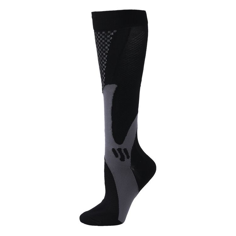 Anas Cross-border Nylon Compression Spring And Summer Sports Calf Long Running Pressure Socks, Women's Football Socks_desvips.com
