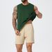 KOOSSOASIS American Sleeveless Sports Men's Casual Fitness Spring And Summer Vest Basketball Football Badminton Running Vest 1067_desvips.com