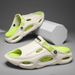 Men's Summer Driving Sandals Casual Indoor Outdoor Dual Wear Sports Beach Shoes_desvips.com