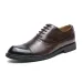 Handmade Wingtip Oxford Leather Gray Brogue Dress Classic Business Formal Mens Zapatillas Hombre Shoes 250226_desvips.com