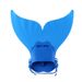 Swimming Mermaid Fins Free Breaststroke Silicone Non-Slip Adult Children Professional Diving Training Wholesale_desvips.com