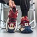 Trendy Dad Sneakers Thick Bottom Heightening Men's Casual Sports Shoes Spring Summer New Style Round Toe Low Top EVA_desvips.com