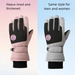 Winter Ski Men And Women, Cold-Proof, Fleece-Lined, Thickened, Windproof, Waterproof, Non-Slip, Touchscreen Gloves For_desvips.com