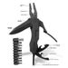 Stainless Steel Multifunctional Knife Pliers With Screwdriver Bits, Combination Repair Tool, Outdoor Folding Knife,_desvips.com