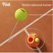 Tennis Trainer Rope Single Player Rebound Professional Fixed High Elasticity Match With Line Practice Ball Base_desvips.com
