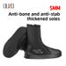 5mm Shoes OUZO Thickened Anti-Puncture Wear-Resistant Snorkeling Beach Vulcanized Upstream Surfing High-Top Diving Boots_desvips.com