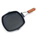 Outdoor camping non-stick cooking pan Cooking pan Home steak and egg pan Portable folding camping cookware_desvips.com