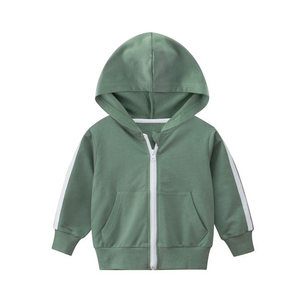 Children's Clothing Spring And Autumn New Arrivals 2024, Children's Jackets, Boys' Clothes, Baby Hoodies, Solid Color,_desvips.com