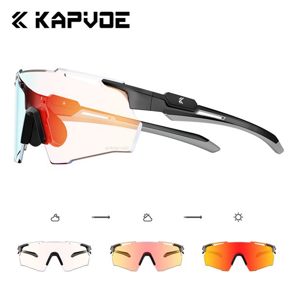 KAPVOE HD Anti-Fog Cycling Outdoor Sports Mountaineering Running Hiking Racing Eyewear Driving Camping Sunglasses_desvips.com