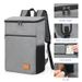 Insulated Backpack Cooler Large Capacity Thermal Lunch Bag With Thickened Aluminum Foil Leakproof Picnic Outdoor Backpack For Work Travel_desvips.com