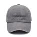 2025 Baseball New Korean Version Letter Sun Protection Face Slimming Simple Duckbill Cap Dopamine_desvips.com