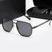 Men's Polarized Sunglasses For Driving, Outdoor Sports UV-Protection Cycling Glasses, Stainless Steel Material Photochromic Goggles_desvips.com