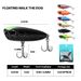 4.5cm 3.2g Microscopic Objects Floating Pencil Word Dog Zigzag Swimming Style Fishing Lures Ultra-long Throwing Hard Bait_desvips.com