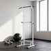 Power Tower Dip Barre De Traction Autoportante Réglable En Hauteur Cadre Acier 91,5 X 97,5 X 176,5-227 Cm Pour La Maison_desvips.com