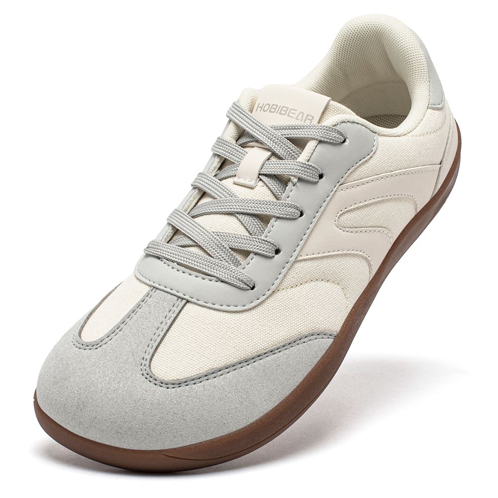 HOBIBEAR Unisex Barefoot Sneakers Women Men Wide Toe Minimalist Zero Drop Shoes Non Slip Lace Up Casual Sneaker_desvips.com