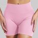 dfyne Hot-Selling High-Waist Yoga Women Hip-Lifting Running Fitness Pants Sports Shorts_desvips.com