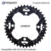 Haomeng Prowheel Mountain Bike Hollow Repair 22T 32T 42T Single Tooth Chainring_desvips.com