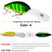 12.5cm Lure Floating Rock Fat Hard 24.5g Plastic Bait 4#Hook Fishing Gear DW574_desvips.com