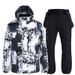 001 New Suit Set For Men Women, Snowboard Ski Jacket And Pants, Winter Outdoor Warm Thickened_desvips.com