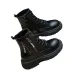 soled 2024 Fashion New Thick Comfortable Durable Explosive Short Sleeves Trendy And Versatile Black Boots Lhshoe_desvips.com