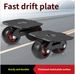 Youwei Professional Beginner Split Adult Detachable Drift Board Road Single Wheel Skateboard_desvips.com