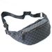 New Checkered Chest Sports Cycling Phone Waist Korean Edition Men's Shoulder Casual Fashion Crossbody Bag_desvips.com