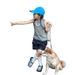 Children's Summer Vest T-Shirt 2026 New Style For Girls, Color-Contrast Versatile Heart Embroidery Sleeveless Round Neck_desvips.com