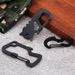 tactical outdoor karambit knife high carbon steel blade, ergonomic handle for camping, hunting & survival gear_desvips.com