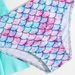 2025 Foreign Trade Children's Three-Piece Set, Mermaid Girl's Two-Piece Swimsuit For Beach Leisure_desvips.com