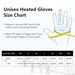 Cold Climate Winter Electric Heated Insulated Microfiber Softshell Waterproof Touchscreen Compatible Unisex Gloves_desvips.com