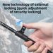 7075 Aluminum Alloy Trekkin Pole Telescopic External Lock Unisex Walkin Stick Self-Defense Outdoor Hikin Gear_desvips.com